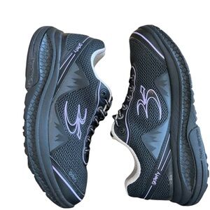 Gravity Defyer | GDefy Black/Lilac Mighty Walking Sneakers | WMS 7.5